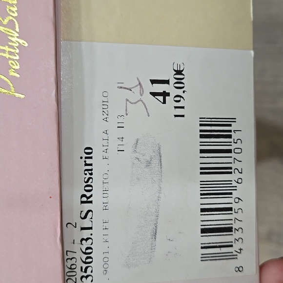 Pretty Ballerina Navy Blue Women's Ballet Flats!!! Like New!!! - Picture 4 of 6